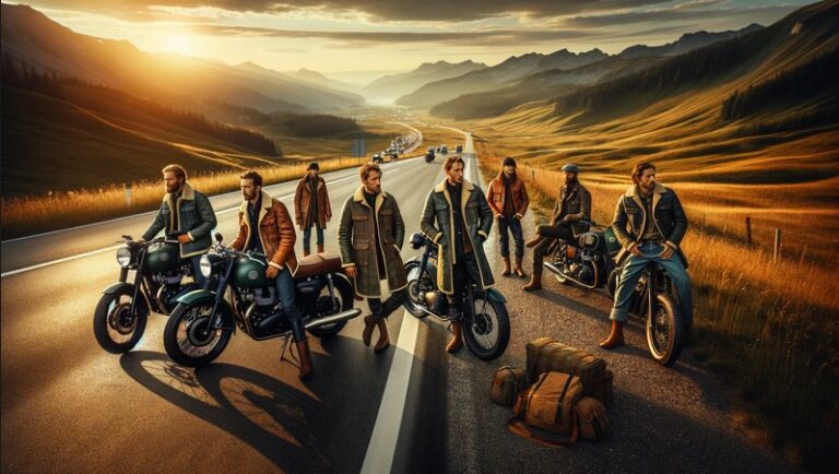 Men's waxed jackets