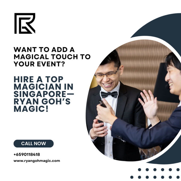Experience the Unbelievable: Singapore’s Elite Magician Live in Action