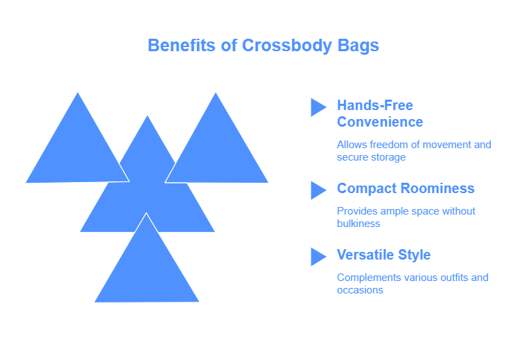 Benefit  of Crossbody Bag