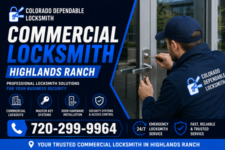 Securing Local Businesses with Commercial Locksmith Services in Highlands Ranch